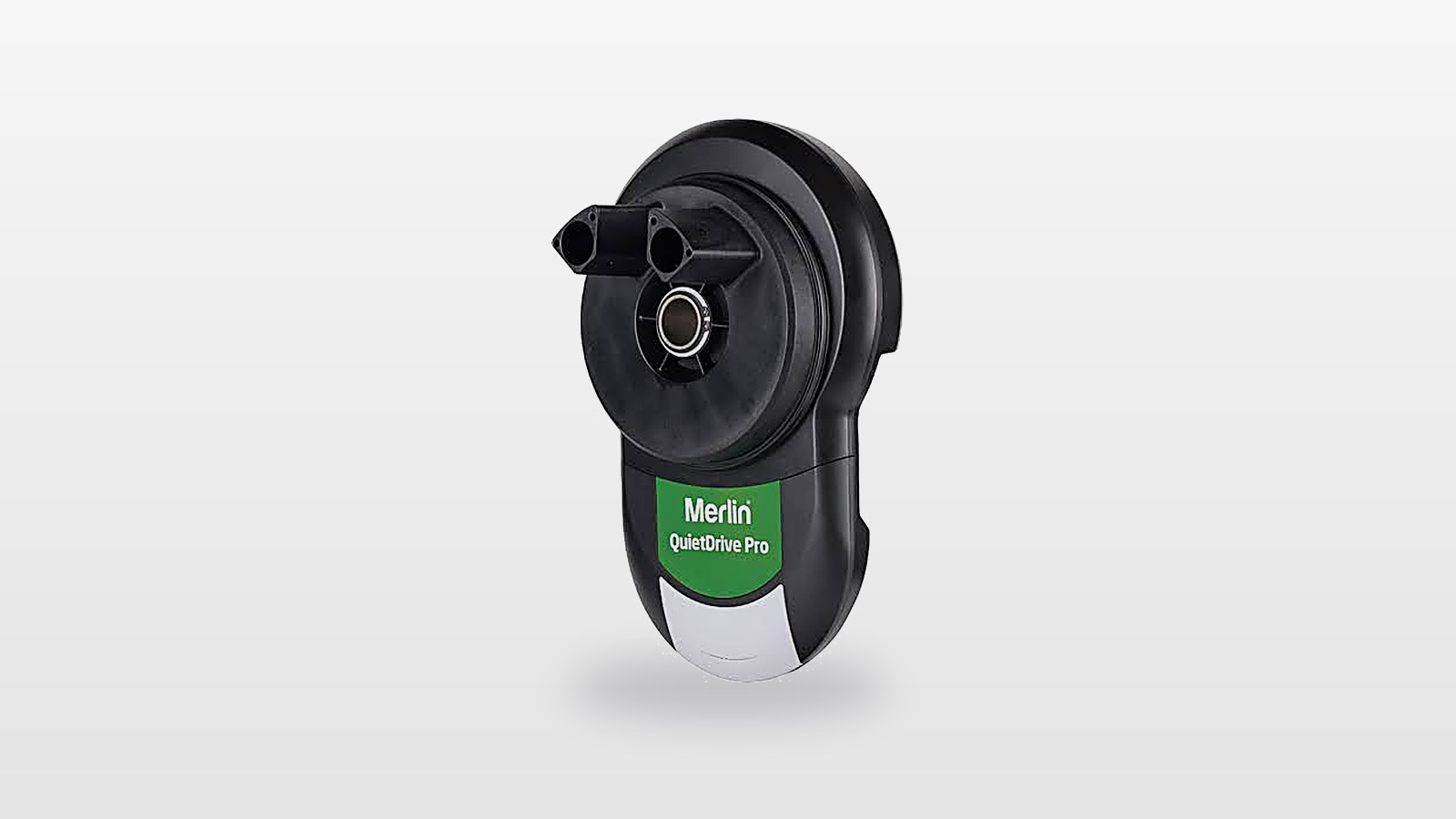 Merlin QuietDrive Pro roller door opener — the Merlin and Grifco door automation Spartan Sheds fits to roller doors in Bundaberg QLD